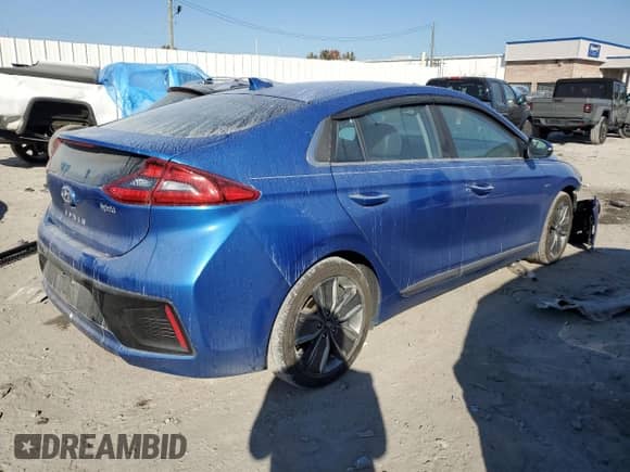 2017 Hyundai Ioniq Limited z VIN KMHC85LC8HU046393, wystawiony jako Copart lot #77096884 z przebiegiem 139 140 mil mil oraz Szkoda całkowita • Salvage title. Historia ofert i sprzedaży dostępna na DreamBid. Obrazek 3.