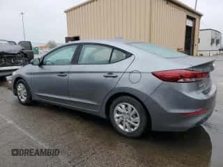 2018 Hyundai Elantra SE with VIN KMHD74LF8JU658577, listed as a Copart auction lot 90229815 with 84,191 mi miles and Salvage title. Bid and sale history available at DreamBid. Image 2.