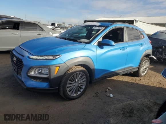 2018 Hyundai Kona SEL with VIN KM8K2CAA8JU152223, listed as a Copart auction lot 84229984 with 63,916 mi miles and Salvage title. Bid and sale history available at DreamBid. Image 1.