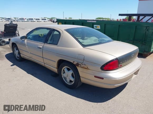 ✅ 1999 Chevrolet Monte Carlo LS • VIN: 2G1WW12M2X9288465 • Лот: 42221009. Опубликован ранее на IAAI с пробегом 62 218 миль. Бесплатный доступ к архиву аукционных продаж из США и подробный отчёт об истории автомобиля на DreamBid. Изображение 3.
