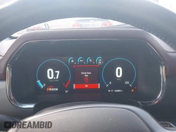 ✅ 2021 Ford F-150 Lariat • VIN: 1FTFW1E84MFC28437 • Lot: 43701783. Listed on IAAI with 140,891 mi. Free auction sales archive from the USA and detailed vehicle history report at DreamBid. Image 7.