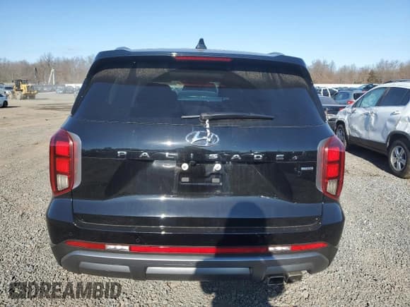✅ 2025 Hyundai Palisade SEL Premium • VIN: KM8R4DGE8SU824453 • Лот: 82869814. Опубликован ранее на Copart с пробегом 1 414 миль. Бесплатный доступ к архиву аукционных продаж из США и подробный отчёт об истории автомобиля на DreamBid. Изображение 6.