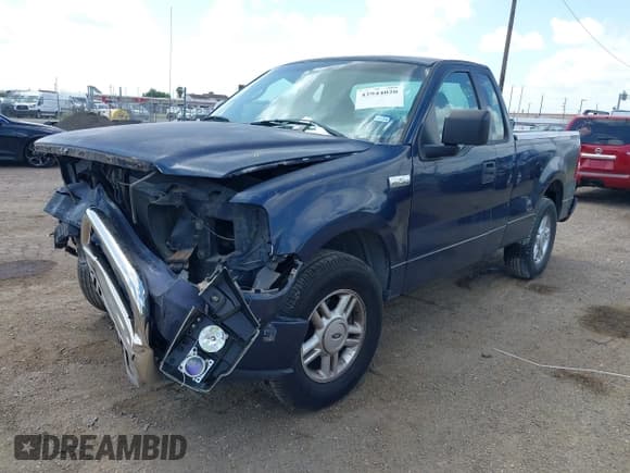 ✅ 2005 Ford F-150 XL • VIN: 1FTRF12205NB72906 • Lot: 42944020. Listed on IAAI with 154,681 mi. Free auction sales archive from the USA and detailed vehicle history report at DreamBid. Image 2.