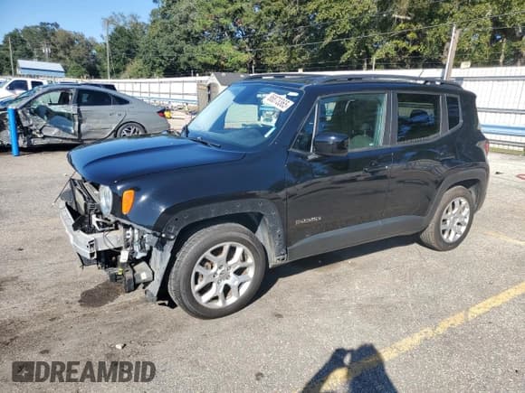 ✅ 2017 Jeep Renegade Latitude • VIN: ZACCJABB3HPF17586 • Лот: 86873365. Опубликован ранее на Copart с пробегом 79 163 миль. Бесплатный доступ к архиву аукционных продаж из США и подробный отчёт об истории автомобиля на DreamBid. Изображение 1.
