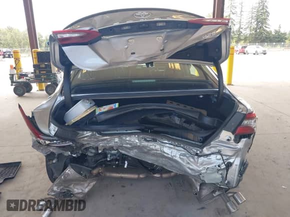 2022 Toyota Camry XSE with VIN 4T1K61BKXNU057880, listed as a IAAI auction lot 43031257 with 28,331 mi miles and . Bid and sale history available at DreamBid. Image 6.