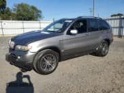 ✅ 2005 BMW X5 4.4i • VIN: 5UXFB53565LV15453 • Lot: 75830774. Listed on Copart with 148,211 mi. Free auction sales archive from the USA and detailed vehicle history report at DreamBid. Image 1.