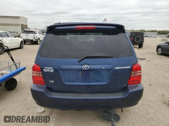 2003 Toyota Highlander Limited z VIN JTEGF21AX30085817, wystawiony jako Copart lot #82411615 z przebiegiem 64 773 mil mil oraz Szkoda całkowita • Salvage title. Historia ofert i sprzedaży dostępna na DreamBid. Obrazek 6.
