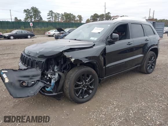 ✅ 2020 Jeep Grand Cherokee Altitude • VIN: 1C4RJFAG4LC254784 • Lot: 43522915. Listed on IAAI with 47,459 mi. Free auction sales archive from the USA and detailed vehicle history report at DreamBid. Image 18.