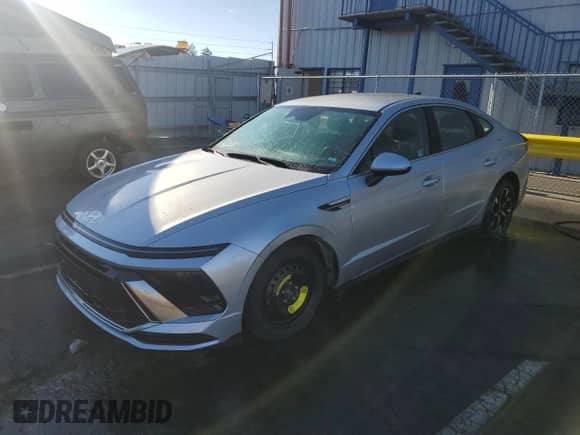 2025 Hyundai Sonata SEL with VIN KMHL64JA2SA435721, listed as a Copart auction lot 91118065 with 30,116 mi miles and Clean title. Bid and sale history available at DreamBid. Image 1.