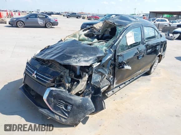 ✅ 2024 Mitsubishi Mirage ES • VIN: ML32FUFJ7RHF01602 • Lot: 42965062. Wystawiony na IAAI z przebiegiem 32 097 mil. Bezpłatny archiwum sprzedaży aukcyjnych z USA i szczegółowy raport historii pojazdu na DreamBid. Zdjęcie 2.