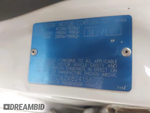 ✅ 2002 Suzuki Grand Vitara JLX • VIN: JS3TD62V824156720 • Lot: 42058409. Wystawiony na IAAI z przebiegiem Nie podano. Bezpłatny archiwum sprzedaży aukcyjnych z USA i szczegółowy raport historii pojazdu na DreamBid. Zdjęcie 9.