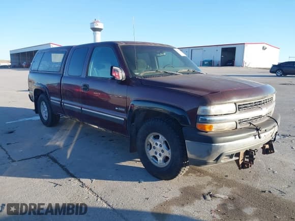 ✅ 1999 Chevrolet Silverado 1500 LS • VIN: 2GCEK19V0X1106323 • Lot: 43674068. Listed on IAAI with 154,869 mi. Free auction sales archive from the USA and detailed vehicle history report at DreamBid. Image 1.