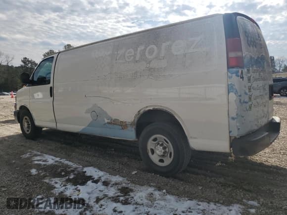 ✅ 2014 Chevrolet Express Cargo • VIN: 1GCWGGBA3E1210372 • Lot: 42110205. Listed on Copart with 124,309 mi. Free auction sales archive from the USA and detailed vehicle history report at DreamBid. Image 2.