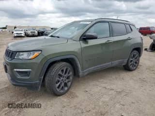 2021 Jeep Compass 80th Anniversary с VIN 3C4NJDEB8MT589313, выставлен на аукционе Copart как лот 64646475 с пробегом 79 654 миль миль и Чистый • Clean title. История ставок и продаж доступна на DreamBid. Изображение 1.