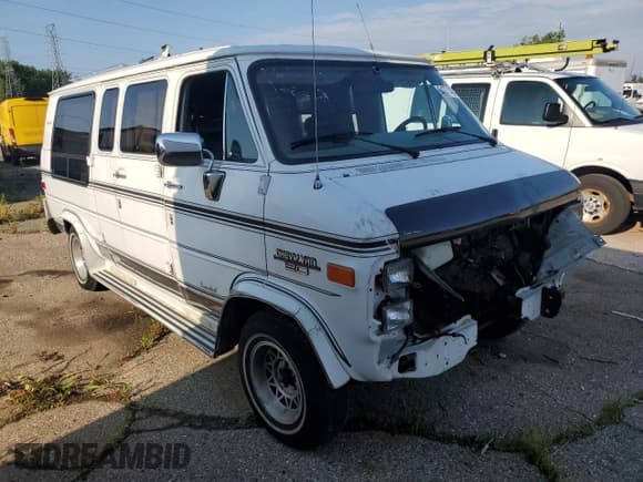 ✅ 1991 Chevrolet Sportvan • VIN: 1GBEG25K4M7126810 • Лот: 64371435. Опубликован ранее на Copart с пробегом 57 914 миль. Бесплатный доступ к архиву аукционных продаж из США и подробный отчёт об истории автомобиля на DreamBid. Изображение 4.