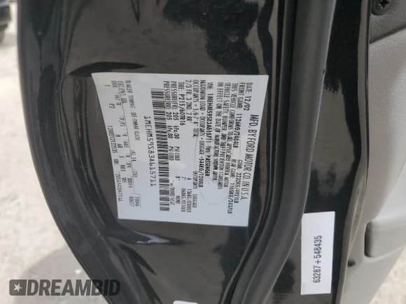 ✅ 2003 Mercury Sable LS Premium • VIN: 1MEHM59S83A615711 • Lot: 49820525. Listed on Copart with 108,594 mi. Free auction sales archive from the USA and detailed vehicle history report at DreamBid. Image 14.