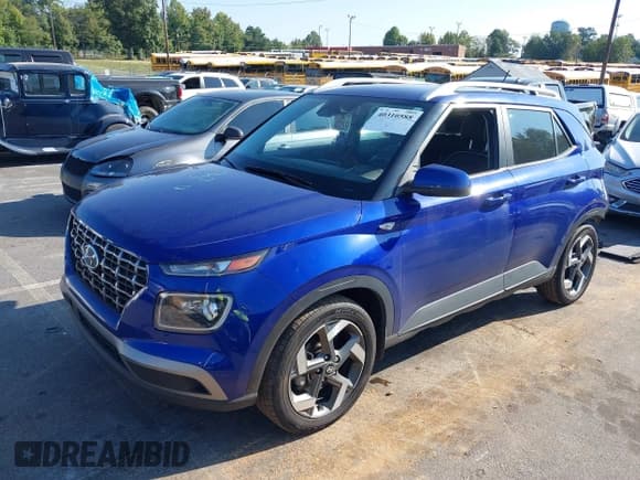 ✅ 2023 Hyundai Venue SEL • VIN: KMHRC8A33PU262356 • Lot: 40310588. Listed on IAAI with 18,379 mi. Free auction sales archive from the USA and detailed vehicle history report at DreamBid. Image 2.