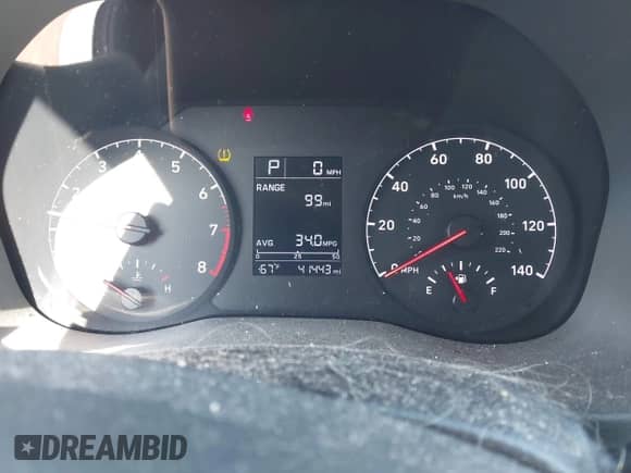 2020 Hyundai Accent SE with VIN 3KPC24A64LE097006, listed as a IAAI auction lot 43097319 with 41,443 mi miles and . Bid and sale history available at DreamBid. Image 7.