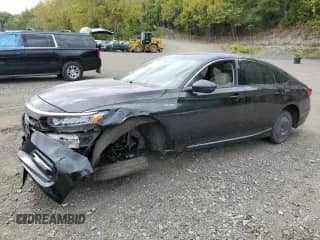2018 Honda Accord EX-L z VIN 1HGCV3F5XJA013239, wystawiony jako Copart lot #80224075 z przebiegiem 170 653 mil mil oraz Szkoda całkowita • Salvage title. Historia ofert i sprzedaży dostępna na DreamBid. Obrazek 1.