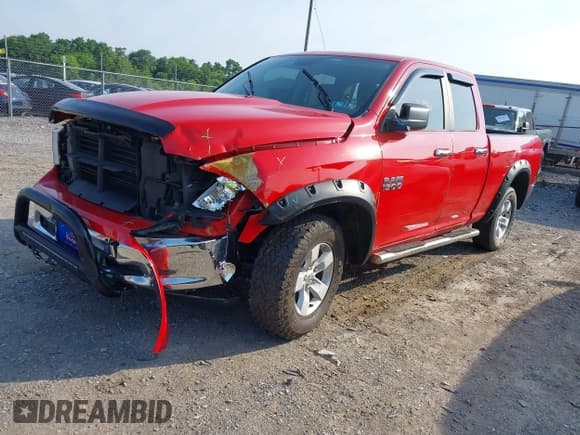 ✅ 2017 Ram 1500 SLT • VIN: 1C6RR7GG2HS583512 • Lot: 42492196. Listed on IAAI with 118,417 mi. Free auction sales archive from the USA and detailed vehicle history report at DreamBid. Image 2.