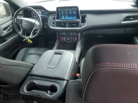 2022 Chevrolet Tahoe RST with VIN 1GNSKRKD7NR282297, listed as a Copart auction lot 41962345 with 60,720 mi miles and Salvage title. Bid and sale history available at DreamBid. Image 8.