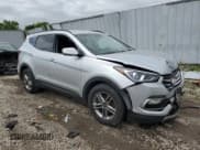 ✅ 2017 Hyundai Santa Fe 2.4L • VIN: 5XYZUDLBXHG498231 • Лот: 56069564. Опубликован ранее на Copart с пробегом Не указан. Бесплатный доступ к архиву аукционных продаж из США и подробный отчёт об истории автомобиля на DreamBid. Изображение 4.