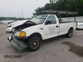 ✅ 2004 Ford F-150 XL • VIN: 2FTRF18244CA43689 • Lot: 57399855. Listed on Copart with 152,772 mi. Free auction sales archive from the USA and detailed vehicle history report at DreamBid. Image 1.