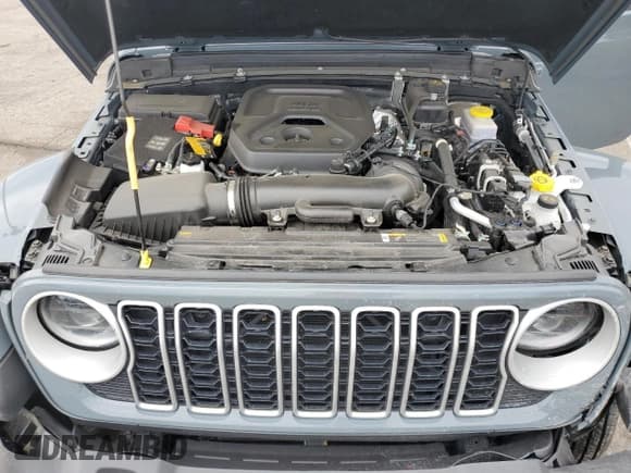 ✅ 2024 Jeep Wrangler Sahara • VIN: 1C4PJXEN7RW126407 • Lot: 67808545. Listed on Copart with 14,854 mi. Free auction sales archive from the USA and detailed vehicle history report at DreamBid. Image 12.