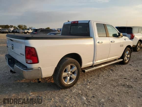 2018 Ram 1500 SLT с VIN 1C6RR7GG9JS247393, выставлен на аукционе Copart как лот 81691174 с пробегом 55 564 миль миль и Списание • Salvage title. История ставок и продаж доступна на DreamBid. Изображение 3.