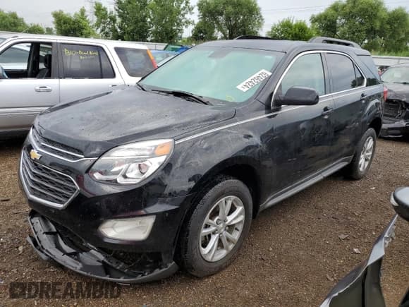 ✅ 2016 Chevrolet Equinox LT • VIN: 2GNALCEK8G1162116 • Лот: 62462424. Опубликован ранее на Copart с пробегом 58 217 миль. Бесплатный доступ к архиву аукционных продаж из США и подробный отчёт об истории автомобиля на DreamBid. Изображение 1.