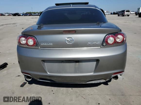 ✅ 2009 Mazda RX-8 Grand Touring • VIN: JM1FE17P590402517 • Lot: 68135033. Listed on Copart with Not provided. Free auction sales archive from the USA and detailed vehicle history report at DreamBid. Image 6.