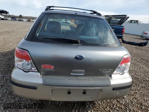 ✅ 2007 Subaru Impreza Outback Special Sports • VIN: JF1GG63617H811403 • Lot: 54610465. Wystawiony na Copart z przebiegiem 175 394 mil. Bezpłatny archiwum sprzedaży aukcyjnych z USA i szczegółowy raport historii pojazdu na DreamBid. Zdjęcie 6.