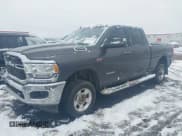 ✅ 2021 Ram 2500 Big Horn • VIN: 3C6UR5DJ2MG625774 • Lot: 43812123. Listed on IAAI with 123,394 mi. Free auction sales archive from the USA and detailed vehicle history report at DreamBid. Image 2.