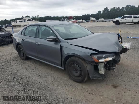 ✅ 2014 Volkswagen Passat Wolfsburg Edition • VIN: 1VWAS7A30EC025452 • Lot: 67016895. Listed on Copart with 169,051 mi. Free auction sales archive from the USA and detailed vehicle history report at DreamBid. Image 4.