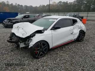 2020 Hyundai Veloster z VIN KMHT36AH6LU004526, wystawiony jako Copart lot #81495284 z przebiegiem 37 999 mil mil oraz Szkoda całkowita • Salvage title. Historia ofert i sprzedaży dostępna na DreamBid. Obrazek 1.
