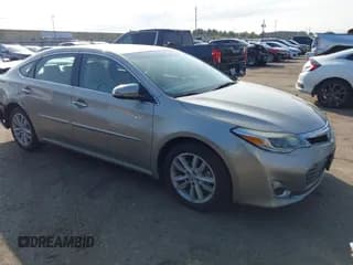 ✅ 2015 Toyota Avalon XLE • VIN: 4T1BK1EBXFU153596 • Lot: 43459037. Listed on IAAI with 123,979 mi. Free auction sales archive from the USA and detailed vehicle history report at DreamBid. Image 1.