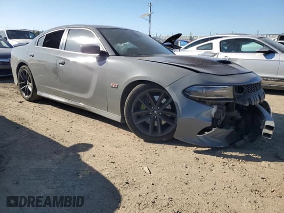 ✅ 2019 Dodge Charger Scat Pack • VIN: 2C3CDXGJ4KH510590 • Лот: 46945635. Опубликован ранее на Copart с пробегом 39 289 миль. Бесплатный доступ к архиву аукционных продаж из США и подробный отчёт об истории автомобиля на DreamBid. Изображение 4.