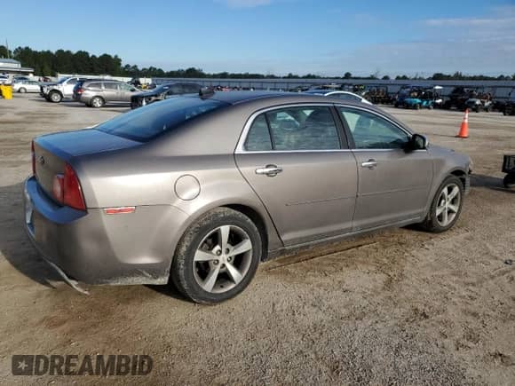 2012 Chevrolet Malibu 1LT with VIN 1G1ZC5E01CF103720, listed as a Copart auction lot 84799835 with 208,826 mi miles and Salvage title. Bid and sale history available at DreamBid. Image 3.