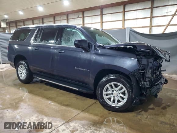 ✅ 2023 Chevrolet Suburban LT • VIN: 1GNSCCKD0PR277634 • Lot: 71211365. Listed on Copart with 71,205 mi. Free auction sales archive from the USA and detailed vehicle history report at DreamBid. Image 4.
