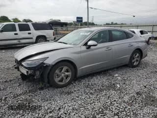 ✅ 2023 Hyundai Sonata SE • VIN: KMHL24JA8PA311374 • Лот: 54186705. Опубликован ранее на Copart с пробегом 44 430 миль. Бесплатный доступ к архиву аукционных продаж из США и подробный отчёт об истории автомобиля на DreamBid. Изображение 1.