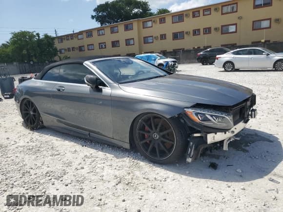 ✅ 2017 Mercedes-Benz S 63 AMG • VIN: WDDXK7JB3HA021129 • Лот: 57307315. Опубликован ранее на Copart с пробегом 64 378 миль. Бесплатный доступ к архиву аукционных продаж из США и подробный отчёт об истории автомобиля на DreamBid. Изображение 4.