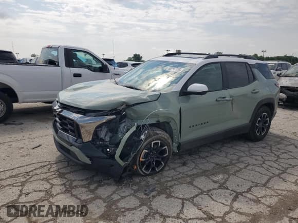 ✅ 2025 Chevrolet Equinox AWD ACTIV • VIN: 3GNAXSEG7SL135166 • Lot: 60297755. Wystawiony na Copart z przebiegiem 8 887 mil. Bezpłatny archiwum sprzedaży aukcyjnych z USA i szczegółowy raport historii pojazdu na DreamBid. Zdjęcie 1.