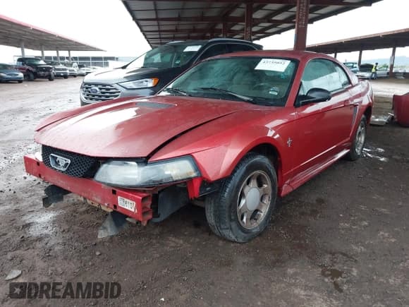 ✅ 2001 Ford Mustang Standard • VIN: 1FAFP40411F119325 • Lot: 43735052. Listed on IAAI with 145,487 mi. Free auction sales archive from the USA and detailed vehicle history report at DreamBid. Image 2.