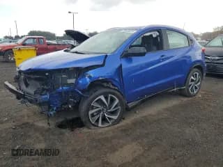 ✅ 2019 Honda HR-V Sport • VIN: 3CZRU6H11KG722811 • Лот: 89648875. Опубликован ранее на Copart с пробегом 89 878 миль. Бесплатный доступ к архиву аукционных продаж из США и подробный отчёт об истории автомобиля на DreamBid. Изображение 1.