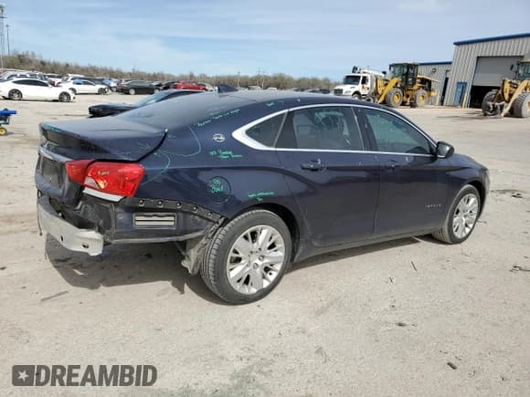 ✅ 2018 Chevrolet Impala LS • VIN: 2G11Z5SAXJ9103696 • Лот: 44037564. Опубликован ранее на Copart с пробегом 98 031 миль. Бесплатный доступ к архиву аукционных продаж из США и подробный отчёт об истории автомобиля на DreamBid. Изображение 3.