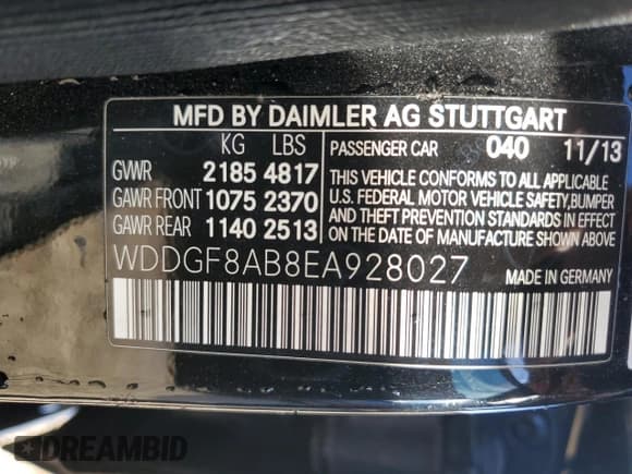 ✅ 2014 Mercedes-Benz C 300 Sport • VIN: WDDGF8AB8EA928027 • Lot: 90296015. Listed on Copart with 134,015 mi. Free auction sales archive from the USA and detailed vehicle history report at DreamBid. Image 12.