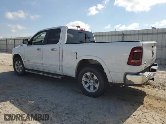 2020 Ram 1500 Laramie with VIN 1C6RREDT3LN262057, listed as a Copart auction lot 69599525 with 124,172 mi miles and Salvage title. Bid and sale history available at DreamBid. Image 2.