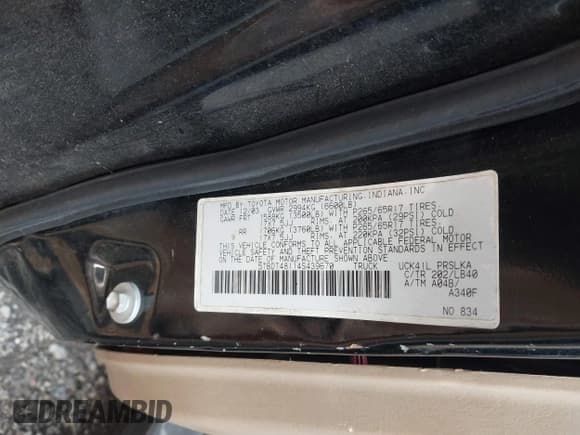 ✅ 2004 Toyota Tundra Limited • VIN: 5TBDT48114S439670 • Lot: 42390719. Listed on IAAI with 193,112 mi. Free auction sales archive from the USA and detailed vehicle history report at DreamBid. Image 9.