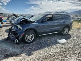 2021 Dodge Durango SXT with VIN 1C4RDHAG7MC609418, listed as a Copart auction lot 72028475 with 56,262 mi miles and Salvage title. Bid and sale history available at DreamBid. Image 1.