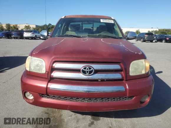 ✅ 2005 Toyota Tundra SR5 • VIN: 5TBRU34145S446553 • Лот: 92324075. Опубликован ранее на Copart с пробегом Не указан. Бесплатный доступ к архиву аукционных продаж из США и подробный отчёт об истории автомобиля на DreamBid. Изображение 5.